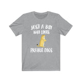 Just A Boy Who Loves Prairie Dogs Shirt, Prairie Dog Lover Shirt, Prairie Dog Shirt, Prairie Dog Lover Gift, Animal Adult Kids Shirt Image 3
