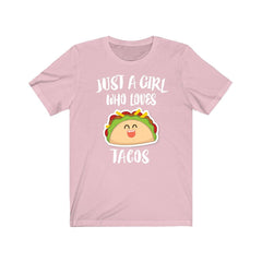 Just A Girl Who Loves Tacos Shirt - taco print design