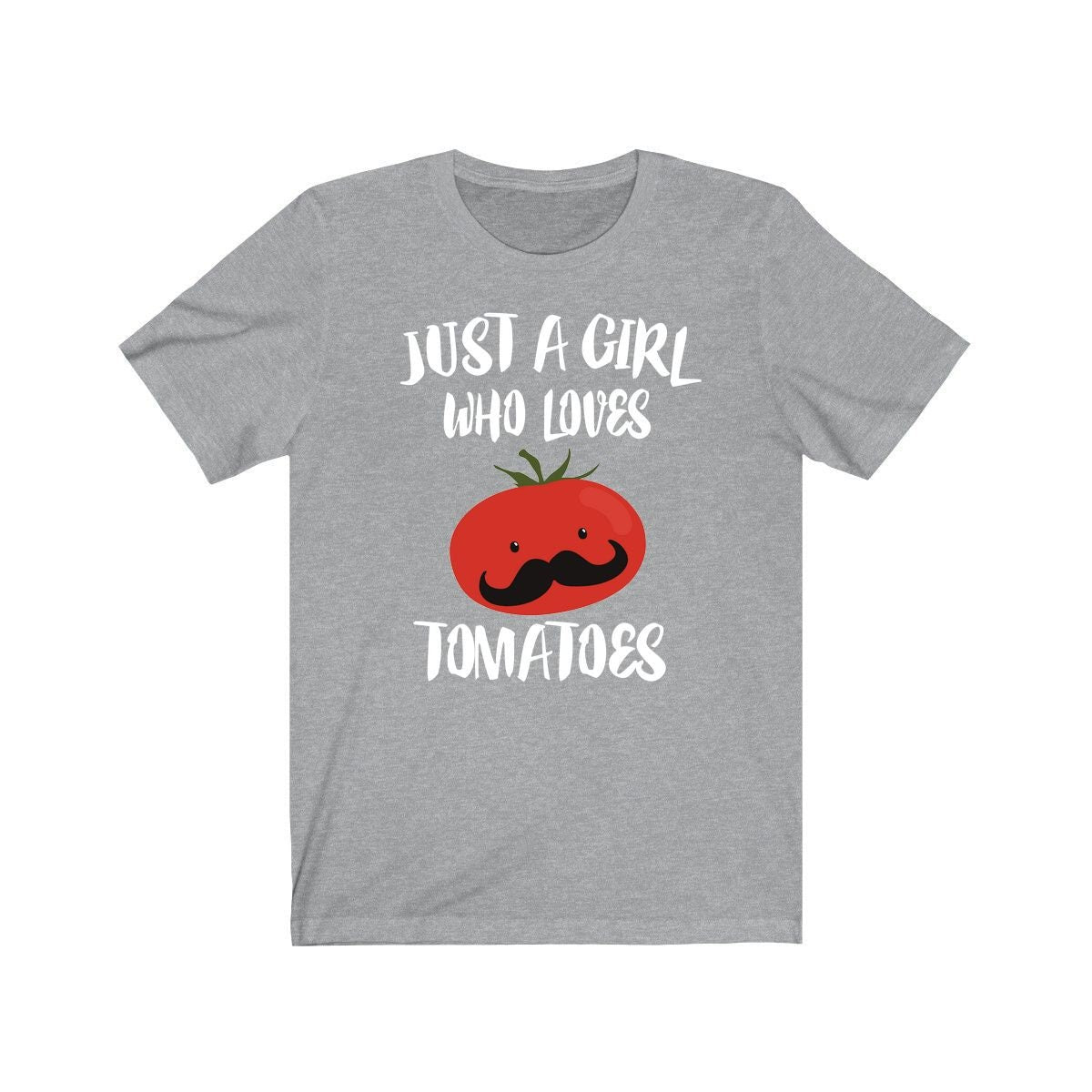 Just A Girl Who Loves Tomatoes Shirt, Tomato Lover Shirt, Tomato Lover Gift, Vegetable Lover Shirt, Vegan Shirt, Animal Adult Kids Image 2