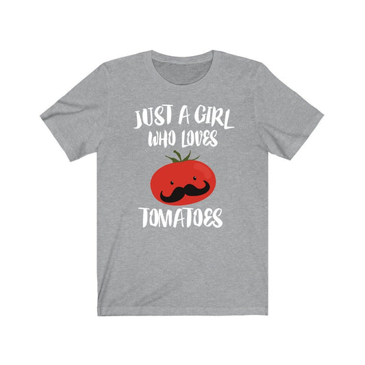 Just A Girl Who Loves Tomatoes Shirt - tomato print design
