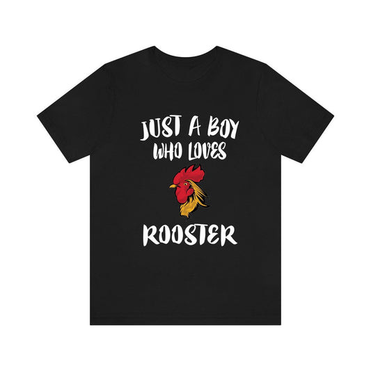Rooster T-Shirt for Boys - rooster print design