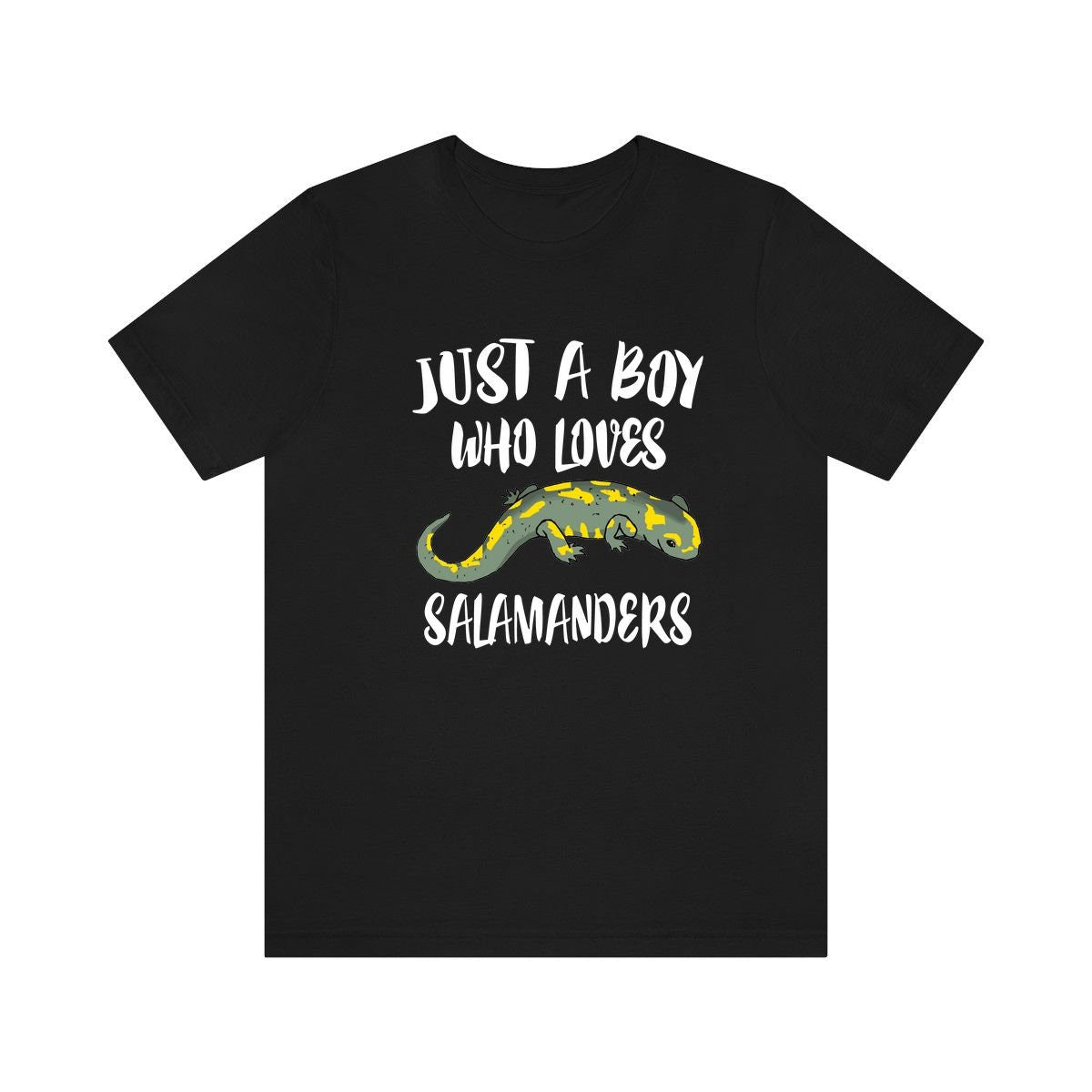 Just A Boy Who Loves Salamanders Lizards Shirt, Salamander Lover Shirt, Salamander Shirt, Salamander Lover Gift, Animal Shirt Image 1