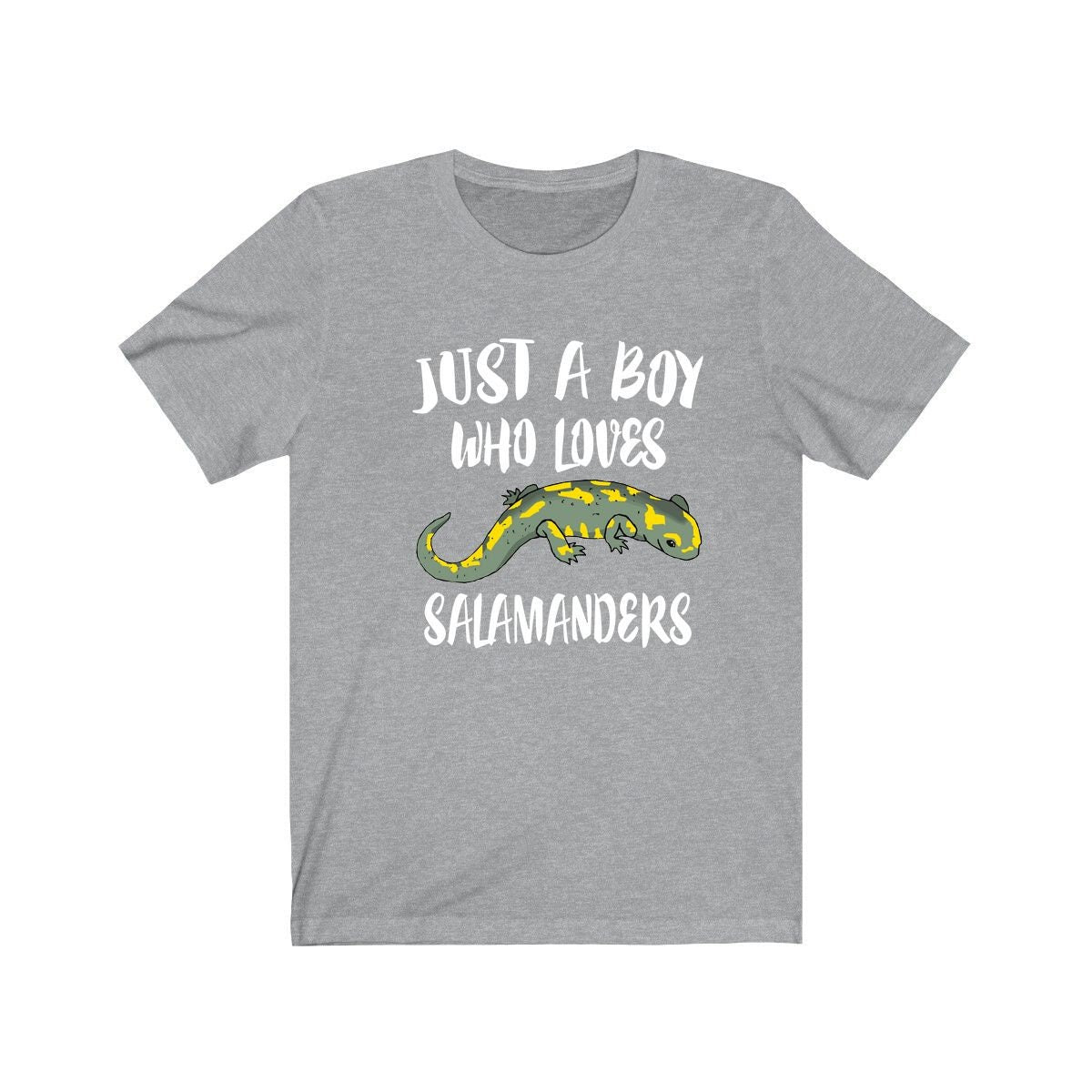 Just A Boy Who Loves Salamanders Lizards Shirt, Salamander Lover Shirt, Salamander Shirt, Salamander Lover Gift, Animal Shirt Image 3