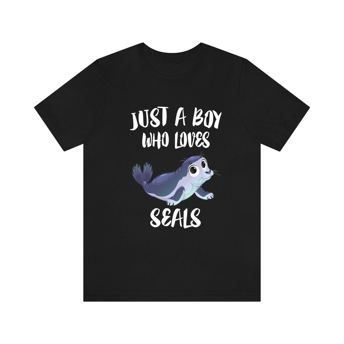 Just A Boy Who Loves Seals Shirt, Seal Lover Shirt, Seal Shirt, Seals Lover Gift, Animal Shirt Image 1