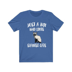 Siamese Cat T-Shirt for Boys - siamese cat print design