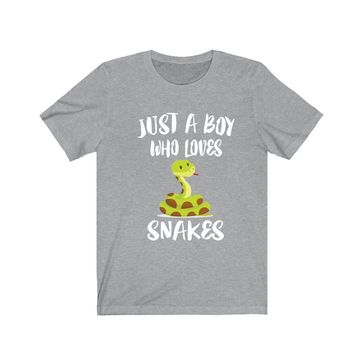 Just A Boy Who Loves Snakes Shirt, Snake Lover Shirt, Snake Shirt, Snake Lover Gift, Animal Shirt Image 3
