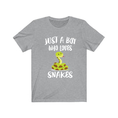 Snake Lover T-Shirt for Boys - snake print design