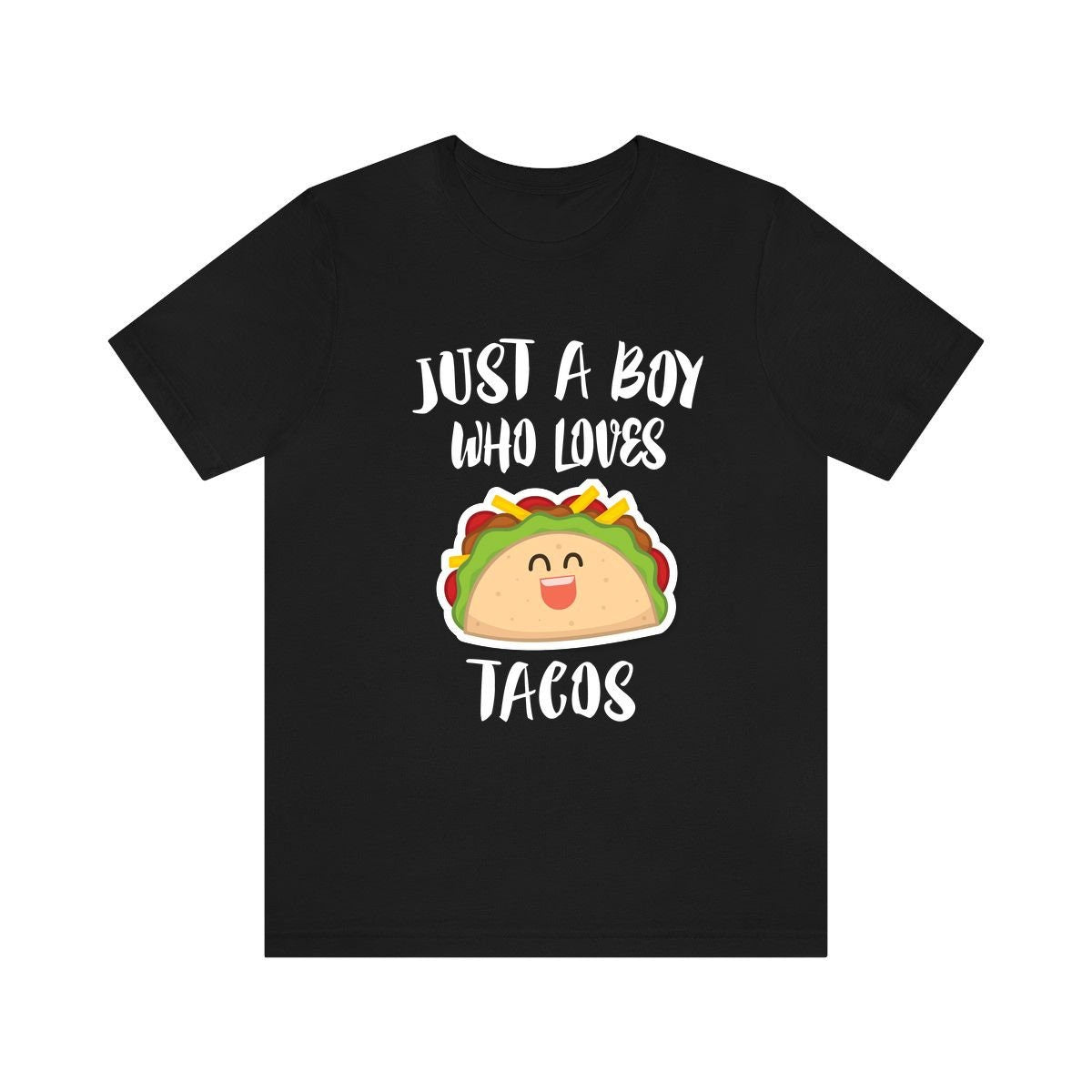 Just A Boy Who Loves Tacos Shirt - taco print design