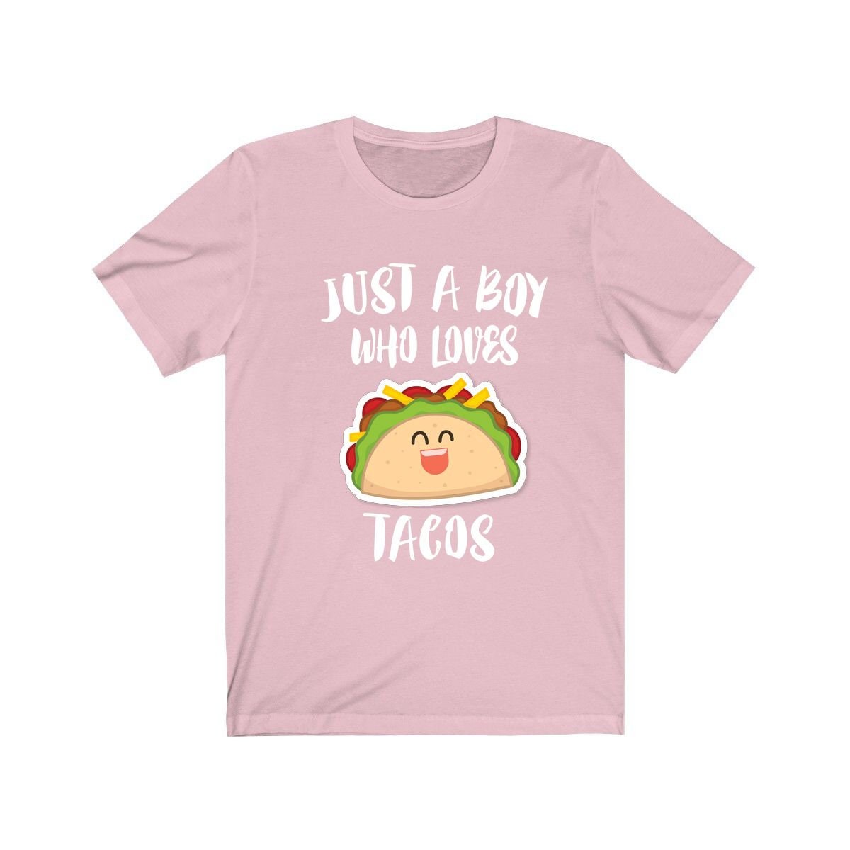 Just A Boy Who Loves Tacos Shirt - taco print design