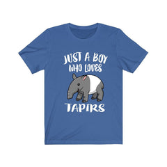 Tapir Lover T-Shirt for Boys - tapir print design
