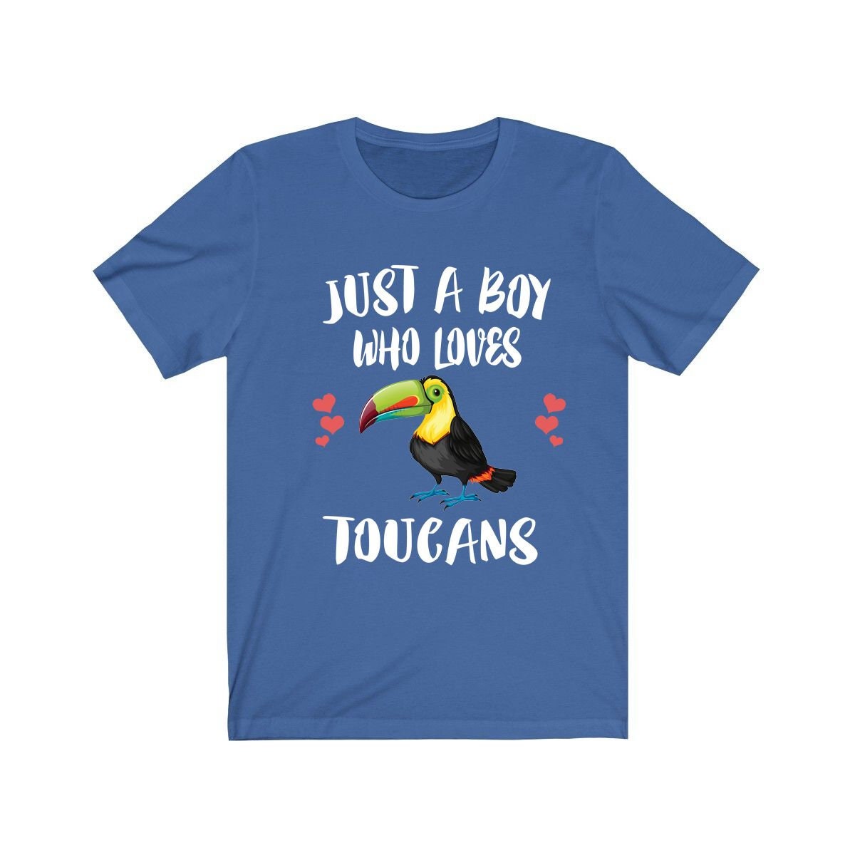Just A Boy Who Loves Toucans Shirt, Toucan Lover Shirt, Toucan Shirt, Birding Lover Gift, Animal Shirt Image 1