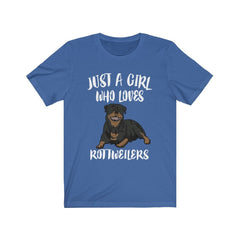 Rottweiler Girl T-Shirt - rottweiler print design