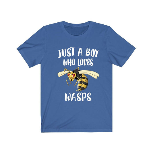 Just A Boy Who Loves Wasps Shirt - wasp print design