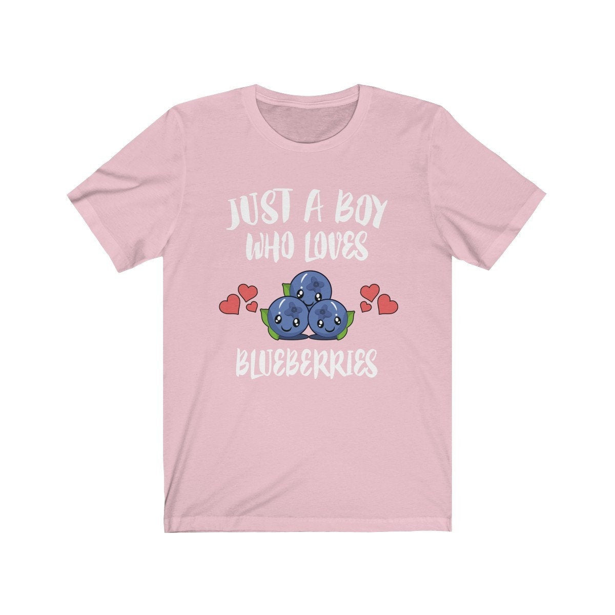 Just A Boy Who Loves Blueberries Shirt, Fruit Vegan Shirt, Blueberry Shirt, Blueberry Lover Shirt,  Adult Toddler Infant Kids Gift T-Shirt Image 2