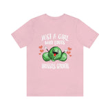 Just A Girl Who Loves Brussels Sprouts Shirt, Brussels Sprout Lover Shirt, Vegetable Lover Gift, Vegan Shirt, Adult Toddler Kids T-Shirt Image 4