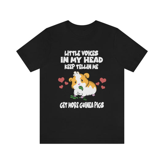 Little Voices Get More Guinea Pigs Shirt - guinea pig print design