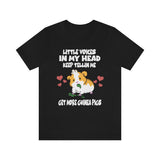 Little Voices Get More Guinea Pigs Funny Shirt, Guinea Pig Owner Shirt, Guinea Pig Lover Gift, Guinea Pig Tee, Guinea Pig, Animal T-Shirt Image 1