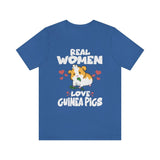 Real Women Love Guinea Pigs Shirt, Guinea Pig Owner Shirt, Guinea Pig Lover Gift, Guinea Pig Shirt, Animal Adult Kids T-Shirt Image 2