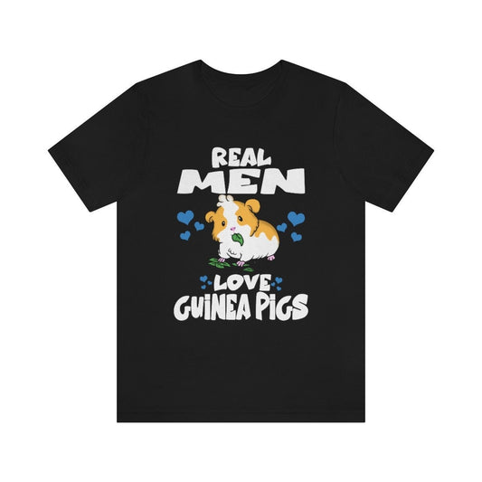 Real Men Love Guinea Pigs Shirt - guinea pig print design