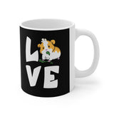 I Love Guinea Pigs Mug, Guinea Pig Owner Mug, Guinea Pig Lover Gift, Guinea Pig Mug, Animal Image 1