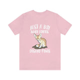 Just A Boy Who Loves Desert Foxes Shirt, Desert Fox Lover Shirt, Fox Shirt, Fox Gift, Animal Adult Kids T-Shirt Image 4