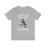 Just A Boy Who Loves Tufted Titmouse Bird Shirt, Tufted Titmouse Lover Shirt, Birding Shirt, Bird Shirt, Animal Adult Kids T-Shirt Image 3