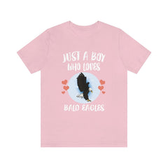 Bald Eagle T-Shirt for Boys - bald eagle print design