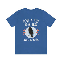 Bald Eagle T-Shirt for Boys - bald eagle print design