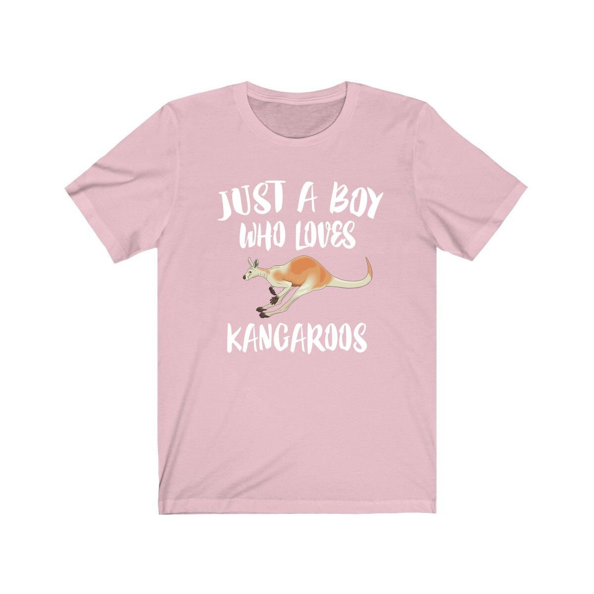 Just A Boy Who Loves Kangaroos Shirt, Kangaroo Lover Shirt, Kangaroo Shirt, Kangaroo Gift, Animal Adult Kids T-Shirt Image 4