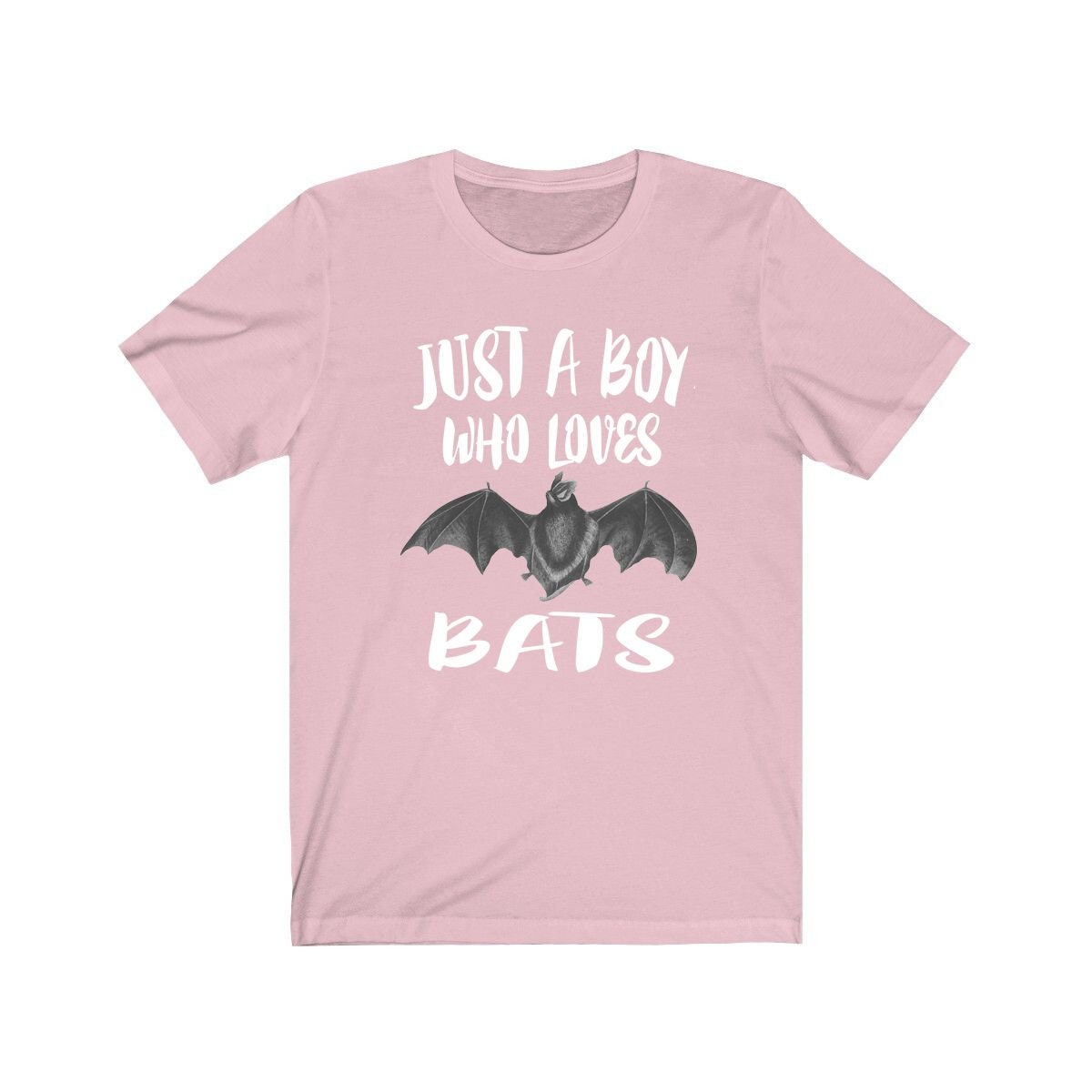 Just A Boy Who Loves Bats Shirt, Bat Lover Shirt, Bat Shirt, Bat Gift, Animal Adult Kids T-Shirt Image 4