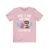Just A Boy Who Loves Aquariums Fish Shirt, Aquarium Lover Shirt, Fish tank Shirt, Aquarium Lover Gift,  Adult Toddler Kids T-Shirt Image 4
