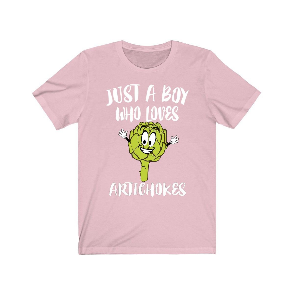 Just A Boy Who Loves Artichokes Vegetable Shirt, Artichoke Lover Shirt, Vegan Shirt, Vegetable Lover Gift,  Adult Toddler Kids T-Shirt Image 4