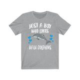 Just A Boy Who Loves Baiji Dolphins Shirt, Dolphin Lover Shirt, Dolphin Shirt, Dolphin Lover Gift, Animal Adult Toddler Kids T-Shirt Image 2