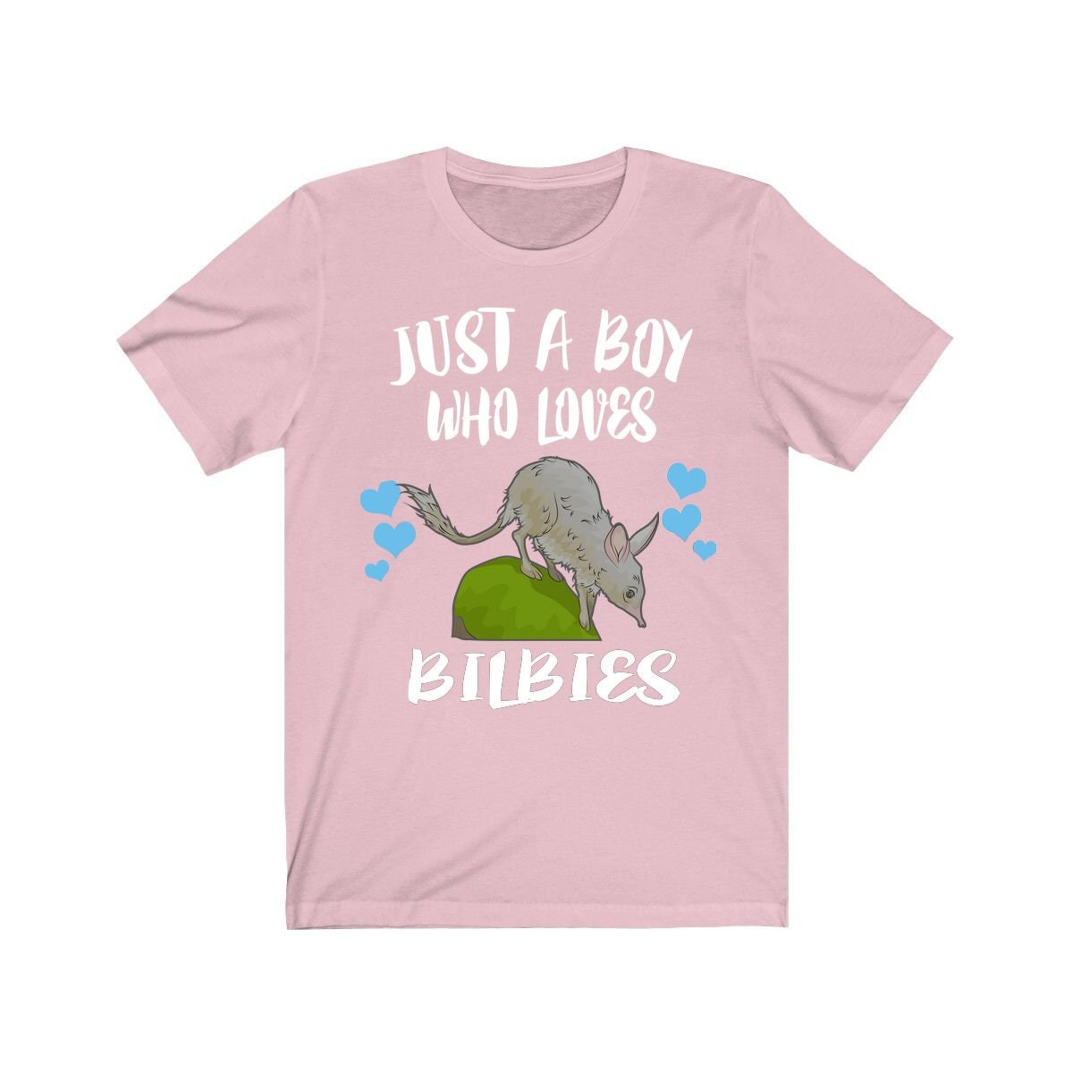Just A Boy Who Loves Bilbies Shirt, Bilby Lover Shirt, Bilby Shirt, Bilby Lover Gift, Animal Adult Toddler Kids T-Shirt Image 4