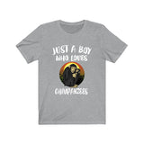 Just A Boy Who Loves Chimpanzees Shirt, Chimpanzee Lover Shirt, Chimpanzee Shirt, Chimpanzee Owner Gift, Animal Adult Kids T-Shirt Image 1