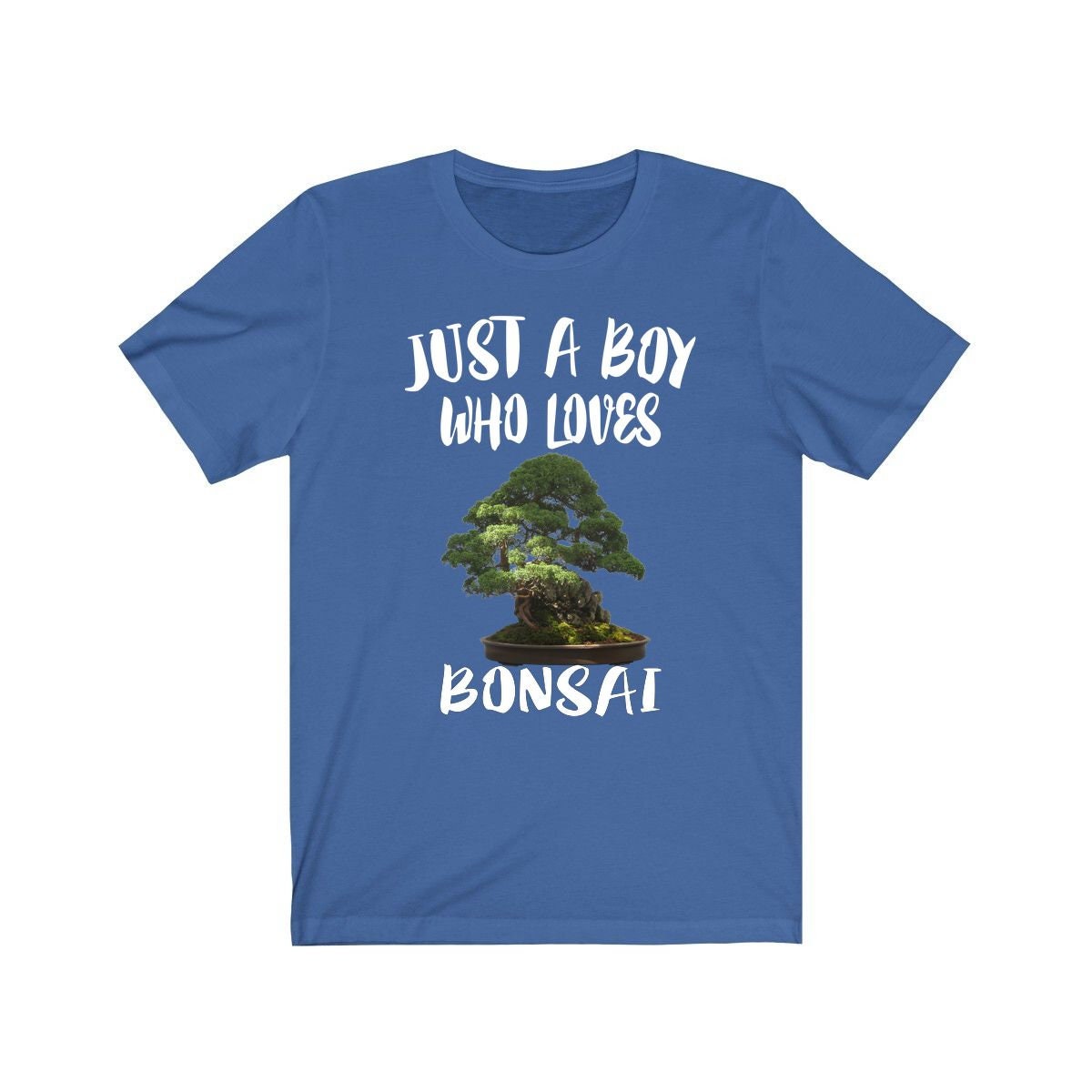 Just A Boy Who Loves Bonsai Shirt, Bonsai Lover Shirt, Bonsai Shirt, Bonsai Lover Gift, Animal Adult Toddler Kids T-Shirt Image 2