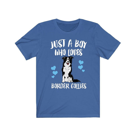 Just A Boy Who Loves Border Collies Shirt - Border Collie print design