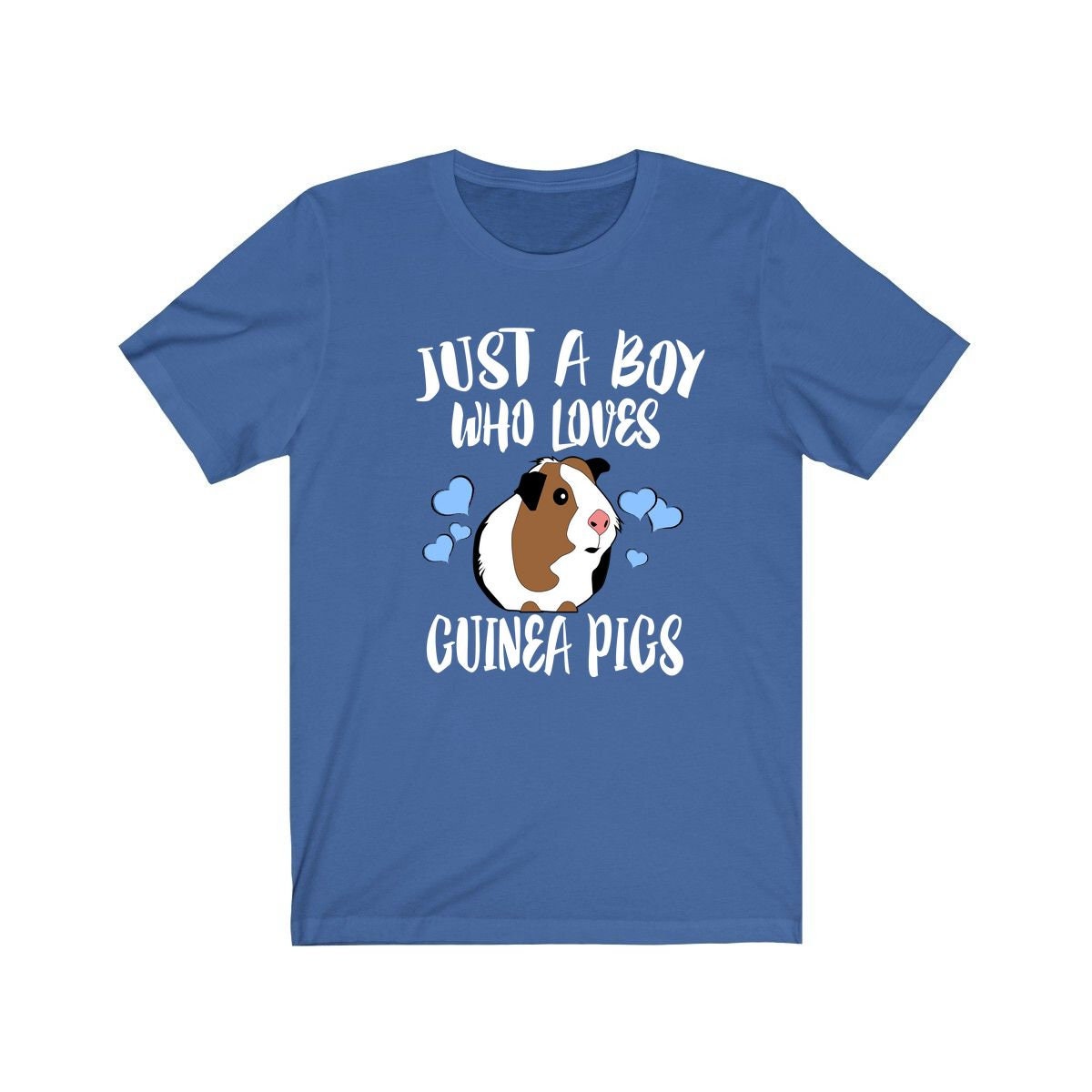 Just A Boy Who Loves Guinea Pigs Shirt, Guinea Pig Lover Shirt, Guinea Pig Shirt, Guinea Pig Lover Gift, Animal Adult Kids T-Shirt Image 2