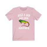 Just A Boy Who Loves Iguanas Lizards Shirt, Iguana Lover Shirt, Iguana Shirt, Iguana Lover Gift, Animal Adult Kids T-Shirt Image 4