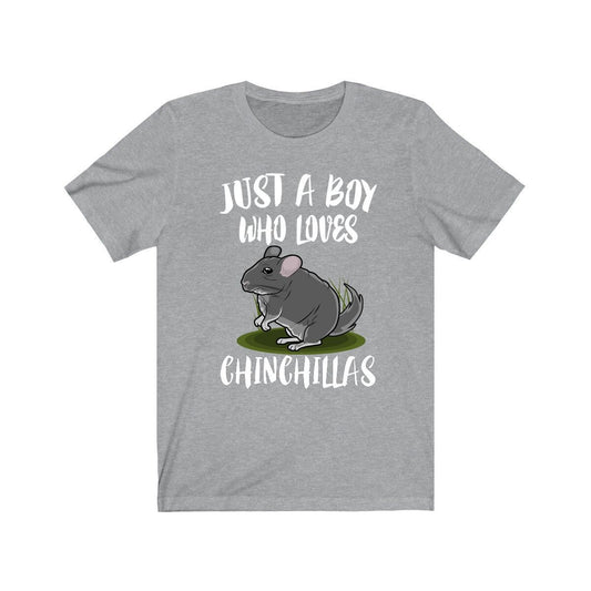 Just A Boy Who Loves Chinchillas Shirt - chinchilla print design