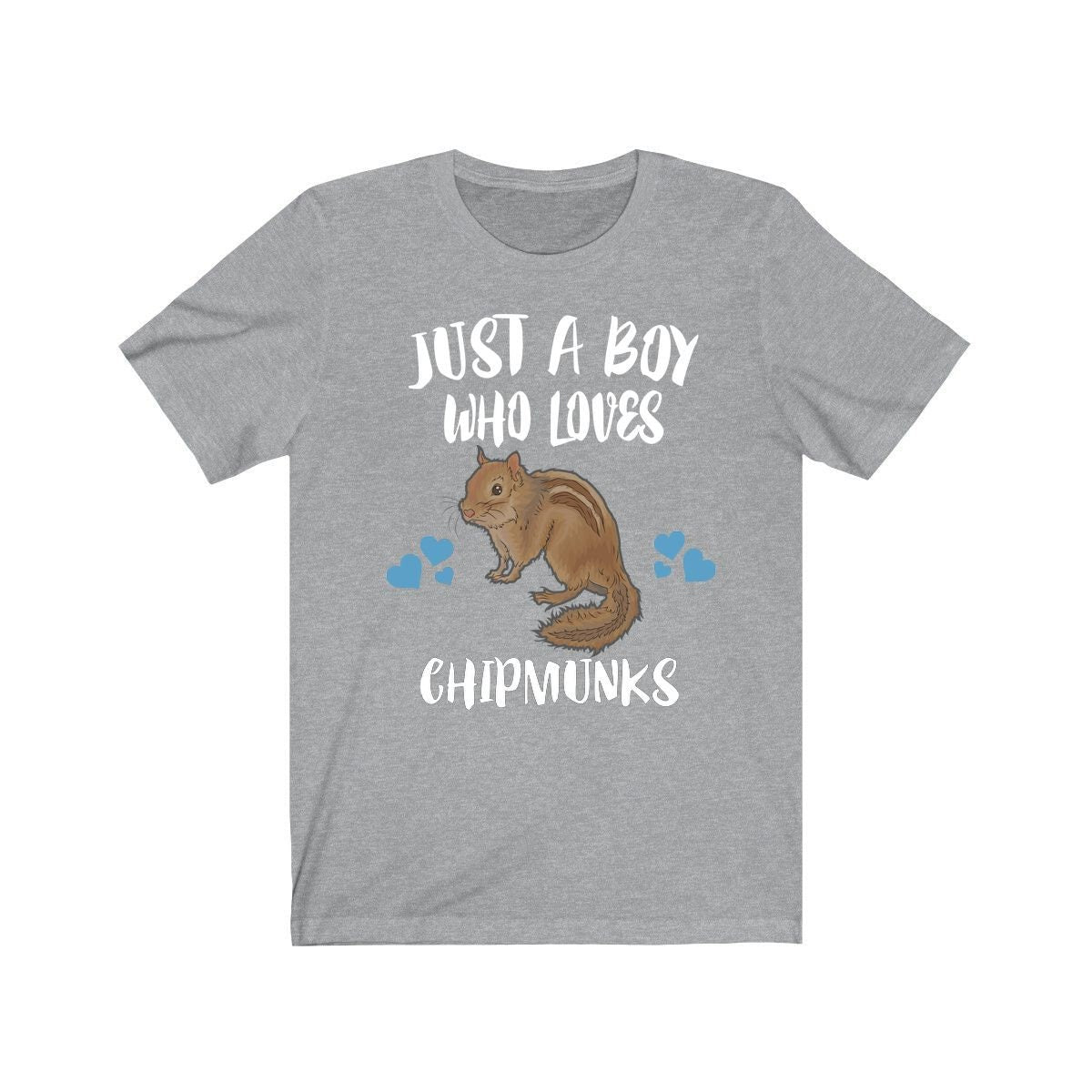 Just A Boy Who Loves Chipmunks Shirt, Chipmunk Lover Shirt, Chipmunk Shirt, Chipmunk Lover Gift, Animal Adult Kids T-Shirt Image 2