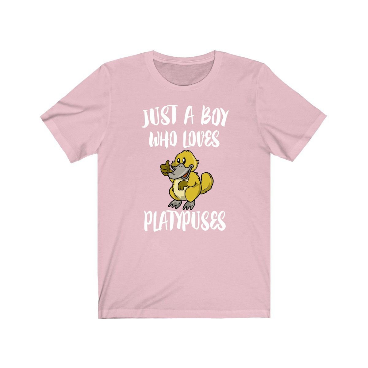 Just A Boy Who Loves Platypuses Shirt, Platypus Lover Shirt, Platypus Shirt, Platypus Lover Gift, Animal Adult Kids T-Shirt Image 4