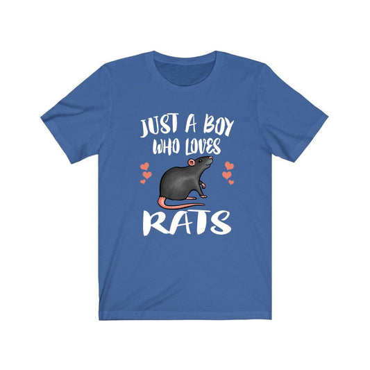 Just A Boy Who Loves Rats Shirt - rat print design