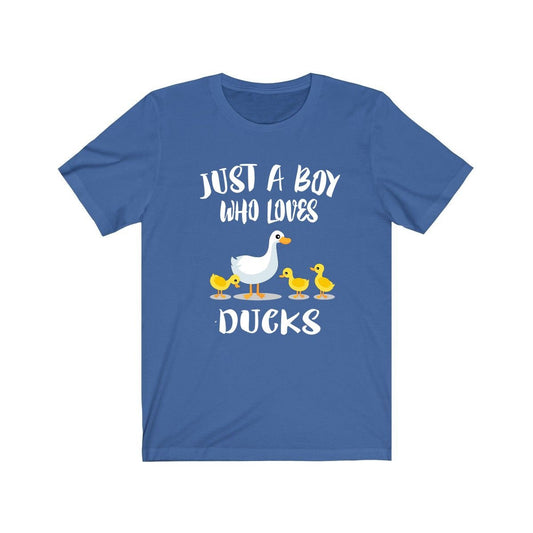 Just A Boy Who Loves Ducks Shirt - duck print design