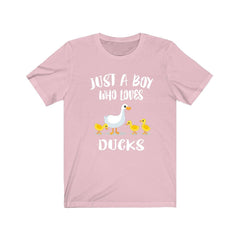 Just A Boy Who Loves Ducks Shirt - duck print design