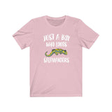 Just A Boy Who Loves Salamanders Lizards Shirt, Salamander Lover Shirt, Lizard Shirt, Salamander Lover Gift, Animal Adult Kids T-Shirt Image 4