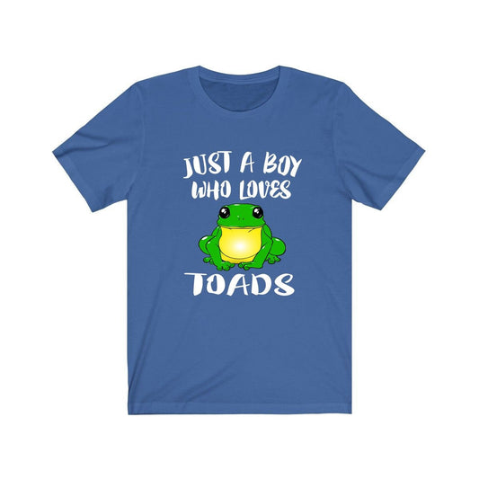 Just A Boy Who Loves Toads Frog Shirt - toad print design