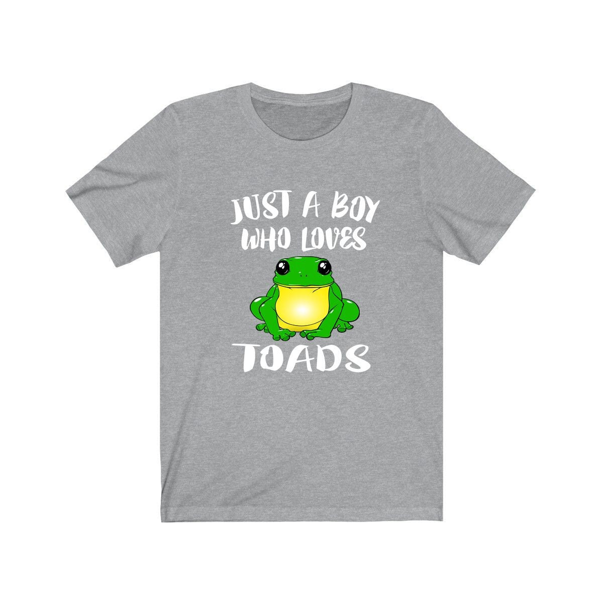 Just A Boy Who Loves Toads Frog Shirt - toad print design