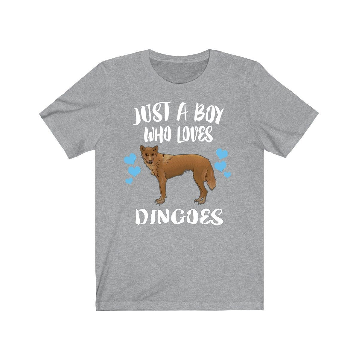 Just A Boy Who Loves Dingoes Dogs Shirt, Dog Lover Shirt, Dingo Shirt, Dingo Gift, Animal Adult Kids T-Shirt Image 2