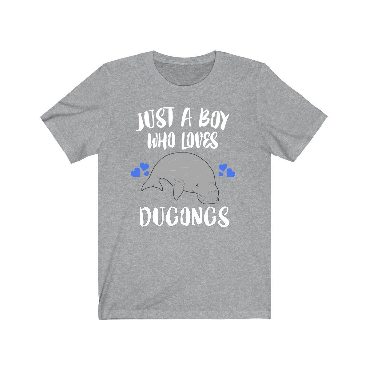 Just A Boy Who Loves Dugongs Shirt, Dugong Lover Shirt, Dugong Shirt, Dugong Gift, Animal Adult Kids T-Shirt Image 2